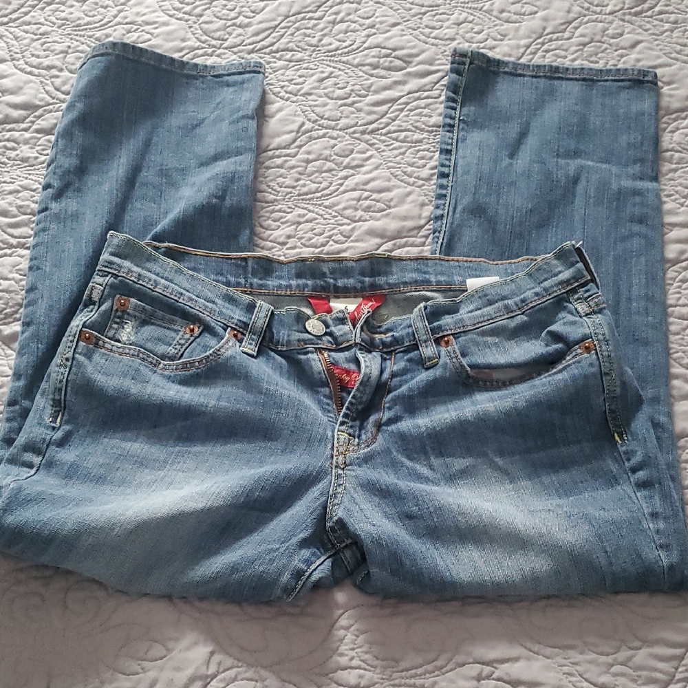Lucky Brand Light Blue Women's Crop Jeans Size 6